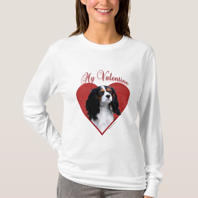 My Cavalier Valentine T-Shirt (Front)