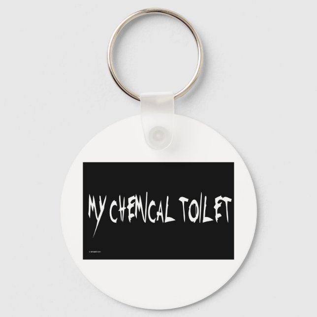 MY CHEMICAL TOILET KEY RING (Front)