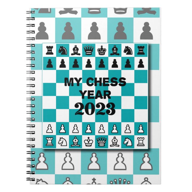 My Chess Year 2025 Notebook (Front)