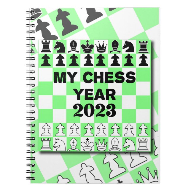 My Chess Year 2026, Notebook (Front)