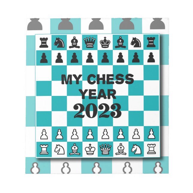 My chess year notepad (Front)