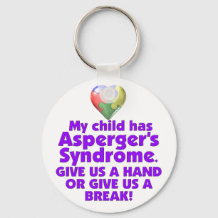 My Child Has Asperger's Key Ring