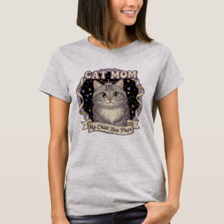 My Child Has Paws Cat Mom Tee