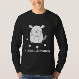 My Chinchilla Ate My Homework! Kids Chinchilla T-Shirt