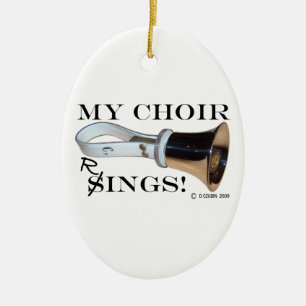 My Choir Rings Ceramic Tree Decoration