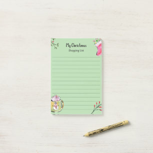 My Christmas List Post-it Notes