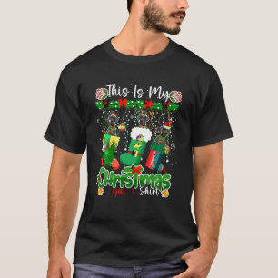 My Christmas Pajama Shirt Santa Great Danes In Xma