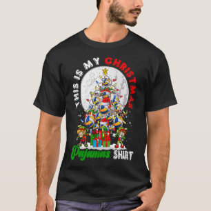 My Christmas Pajama Volleyball Equipment As Xmas T T-Shirt