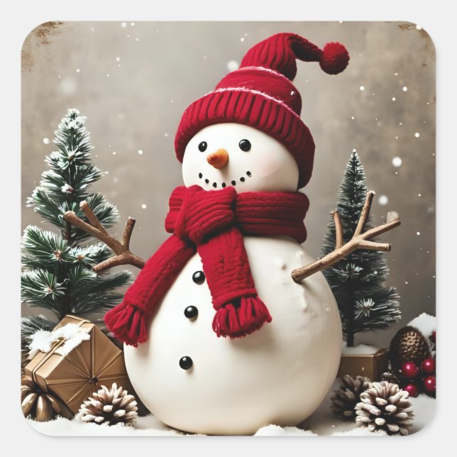 My Christmas  Square Sticker (Front)