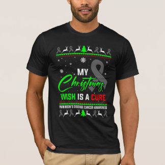 My Christmas Wish Is A Cure Parkinson’s Disease T-Shirt