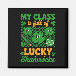 My Cl Is Full Of Lucky Charms Patrick's Day Proud  Magnet