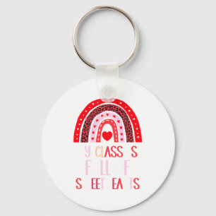 My Cl Is Full Of Sweethearts Teacher Valentines  Key Ring