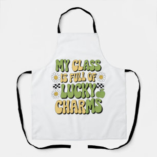 My Class Is Full Of Lucky Charms Patricks Teacher Apron