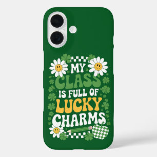My Class Is Full Of Lucky Charms St Patrick's Day iPhone 16 Case