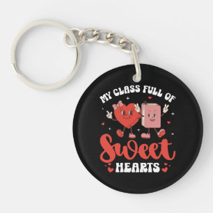 My Class is Full of Sweet Hearts Valentines Key Ring