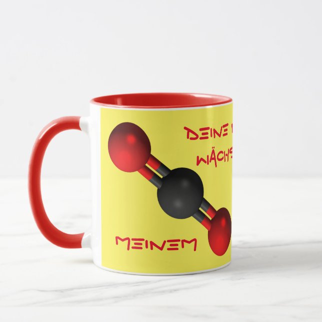 My CO2 makes your food alive Mug (Left)