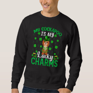 My Cockapoo Are My Lucky Charms Cockapoo St Patric Sweatshirt