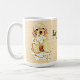 My Cocker Spaniel Ate my Homework Coffee Mug