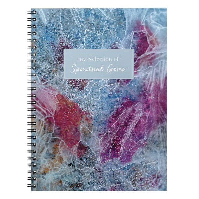 My Collection of Spiritual Gems (multicolour) Notebook (Front)