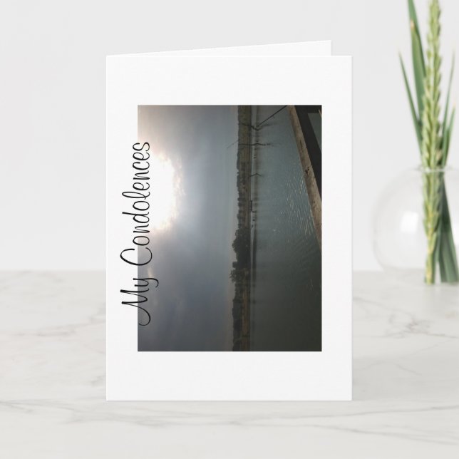 My Condolences Card (Front)