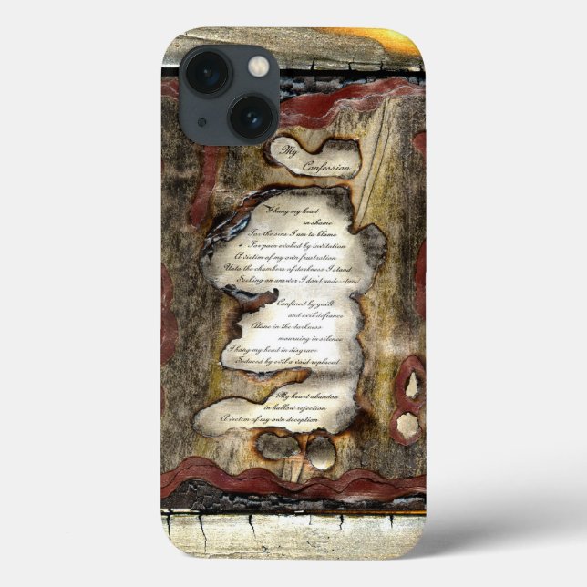 My Confession Case-Mate iPhone Case (Back)