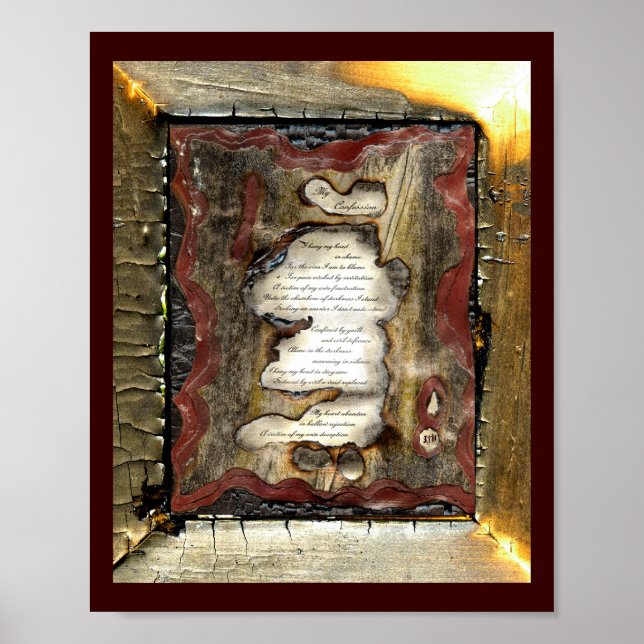 My Confession Poster (Front)