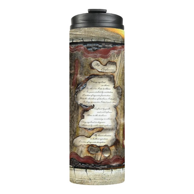 My Confession Thermal Tumbler (Front)