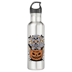 My Corgi is My Boo Halloween 710 Ml Water Bottle