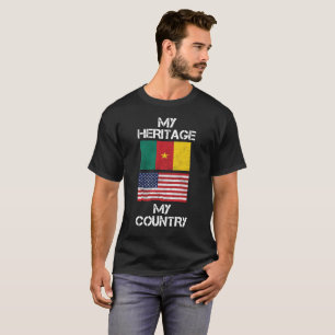 My Country Cameroonian American T-Shirt