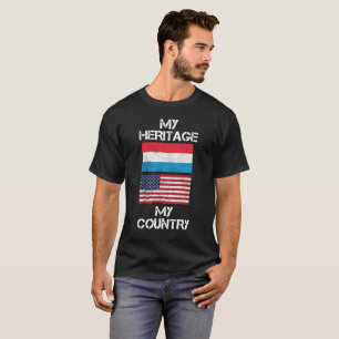 My Country Luxembourger American T-Shirt