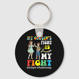 My Cousins Fight Autism Is My Fight Proud Family A Key Ring