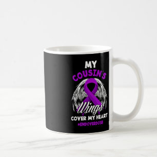 My Cousin's Wings Cover My Heart End Overdose  Coffee Mug