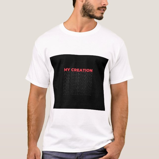 My Creation – Soft Mood Graphic Tee (Front)