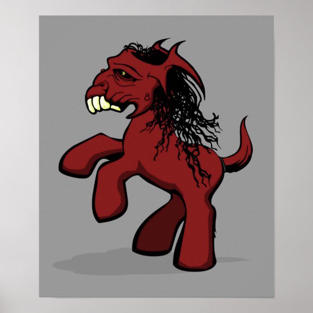 My Creepy Little Pony Poster (Front)