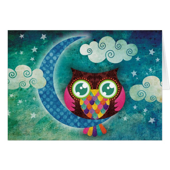 My Crescent Owl (Front Horizontal)