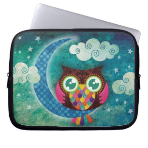My Crescent Owl Laptop Sleeve