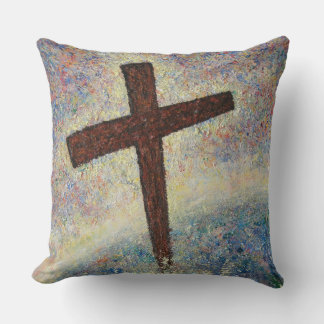 My Cross (Original Oil Painting) Cushion