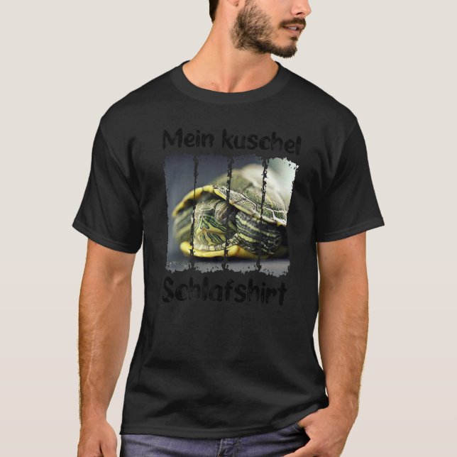 My Cuddle Sleep Turtle Tortoise Land Turtle T-Shirt (Front)