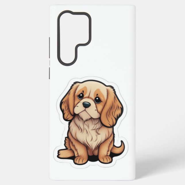 My cute dog 🐾in my Samsung Galaxy S23📱 case! S22 Ultra Case (Back)