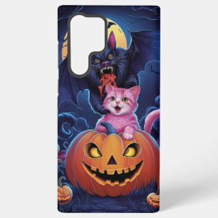 My Cute ketty withe Vampire Bat in case! Samsung Galaxy Case