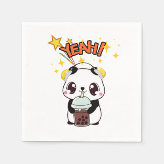 My Cute Party Panda Napkin