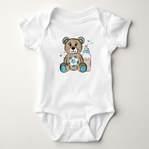 My Cute Tedy Bear Baby Bodysuit