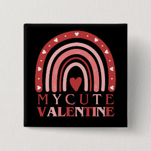 My Cute Valentine Special Valentines Day Gifts 15 Cm Square Badge