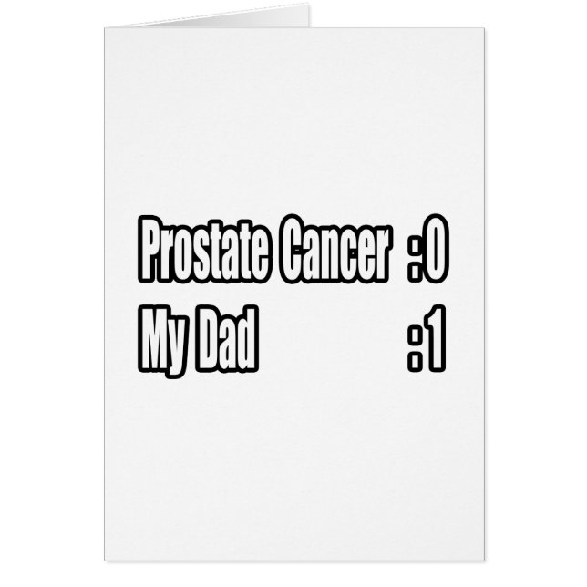 My Dad Beat Prostate Cancer (Scoreboard) (Front)