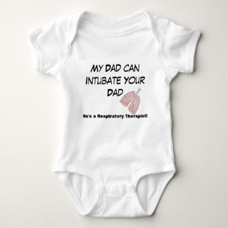 My Dad Can Intubate Your Dad Baby Bodysuit