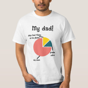 My Dad Funny Traits, Custom Surprises For Father T-Shirt