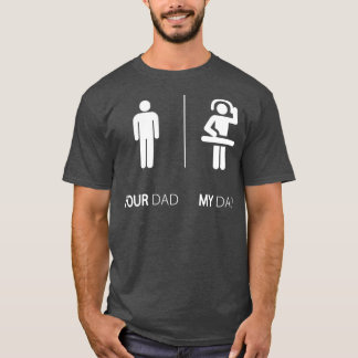 My Dad Is A DJ Funny Disc Jockey DJ  Gift T-Shirt
