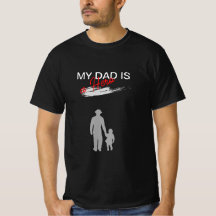 My Dad is a Hero Father's Day T-Shirt