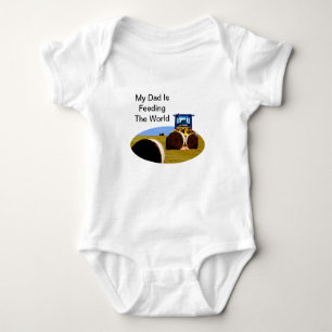 My Dad Is Feeding The World, Baby Bodysuit