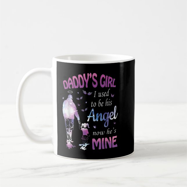 My Dad is my Guardian Angel, Daddy's Girl Coffee Mug (Left)